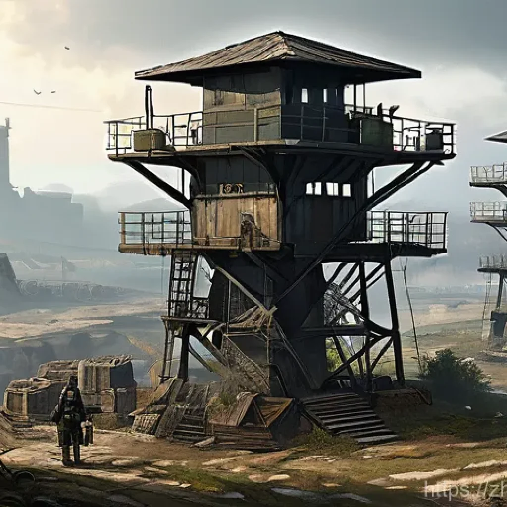 퍼즐오브Z 신규 유저 가이드 - **Prompt: Resourceful Survivor overseeing a Fortified Settlement**
"A determined female survivor...