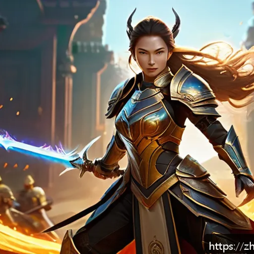 퍼즐오브Z 지원형 클래스 특징 - A dynamic fantasy battlefield scene featuring a versatile support character clad in elegant, intrica...